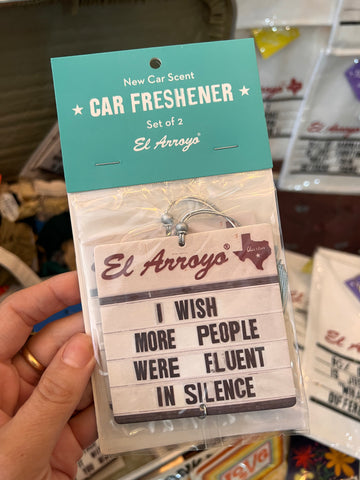 Silence Car Freshener
