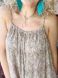 Mocha Jumpsuit