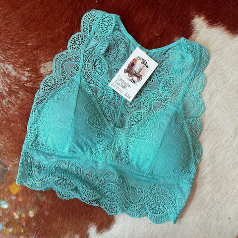 Turquoise Bralette S-XL